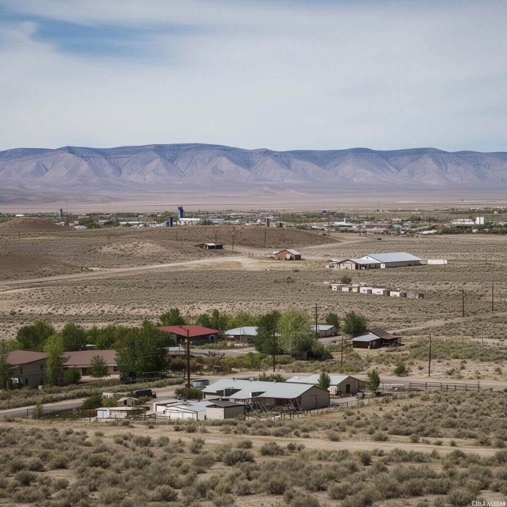 AI-generated illustration of Pershing County