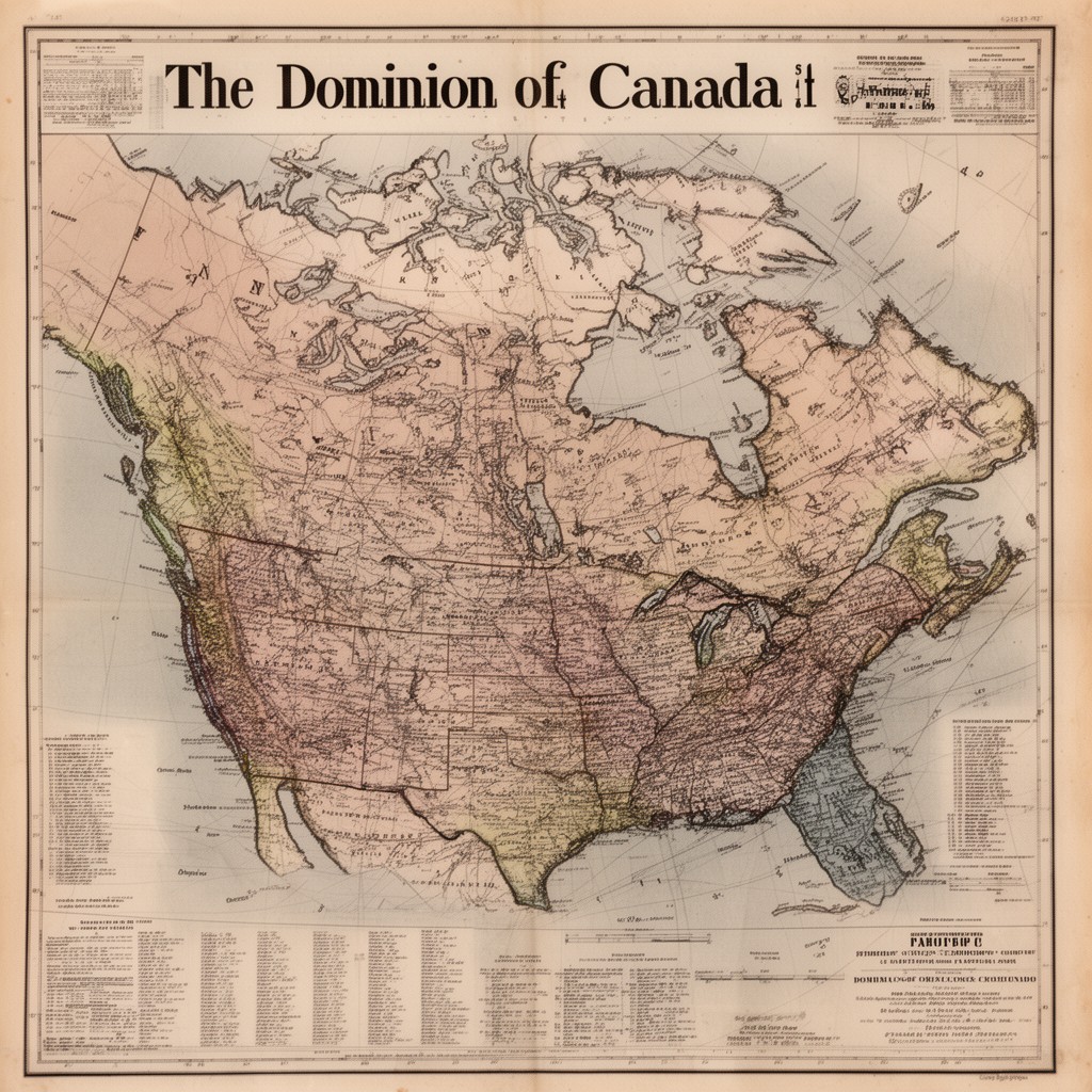 AI-generated illustration of Dominion of Canada