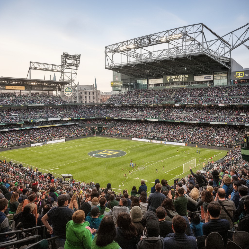 AI-generated illustration of Providence Park