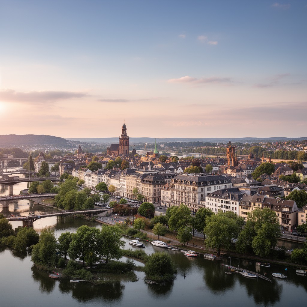 AI-generated illustration of Bonn