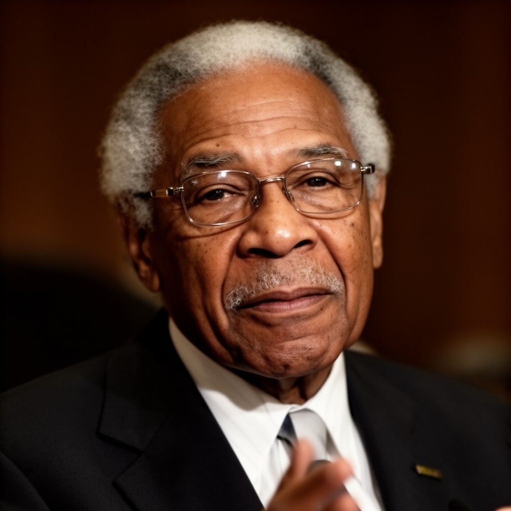 AI-generated illustration of Andrew Young