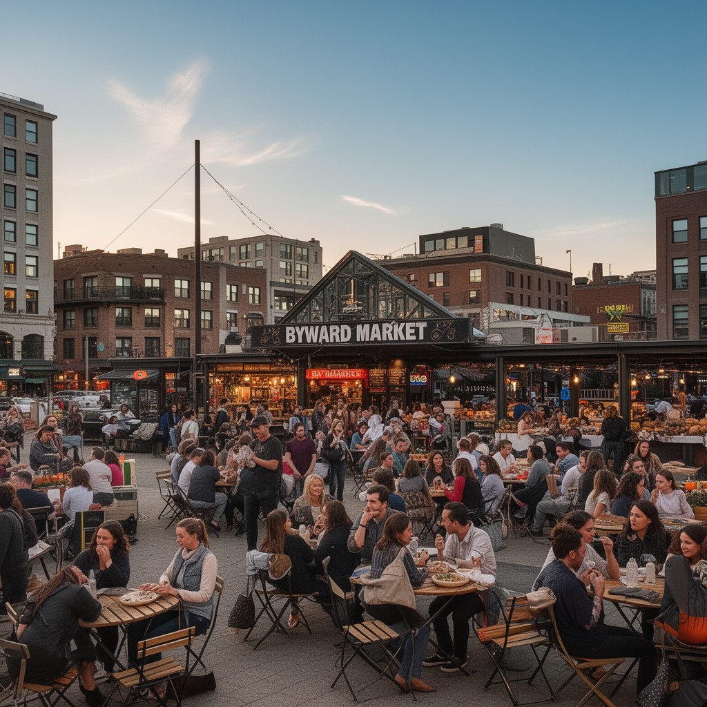 AI-generated illustration of ByWard Market