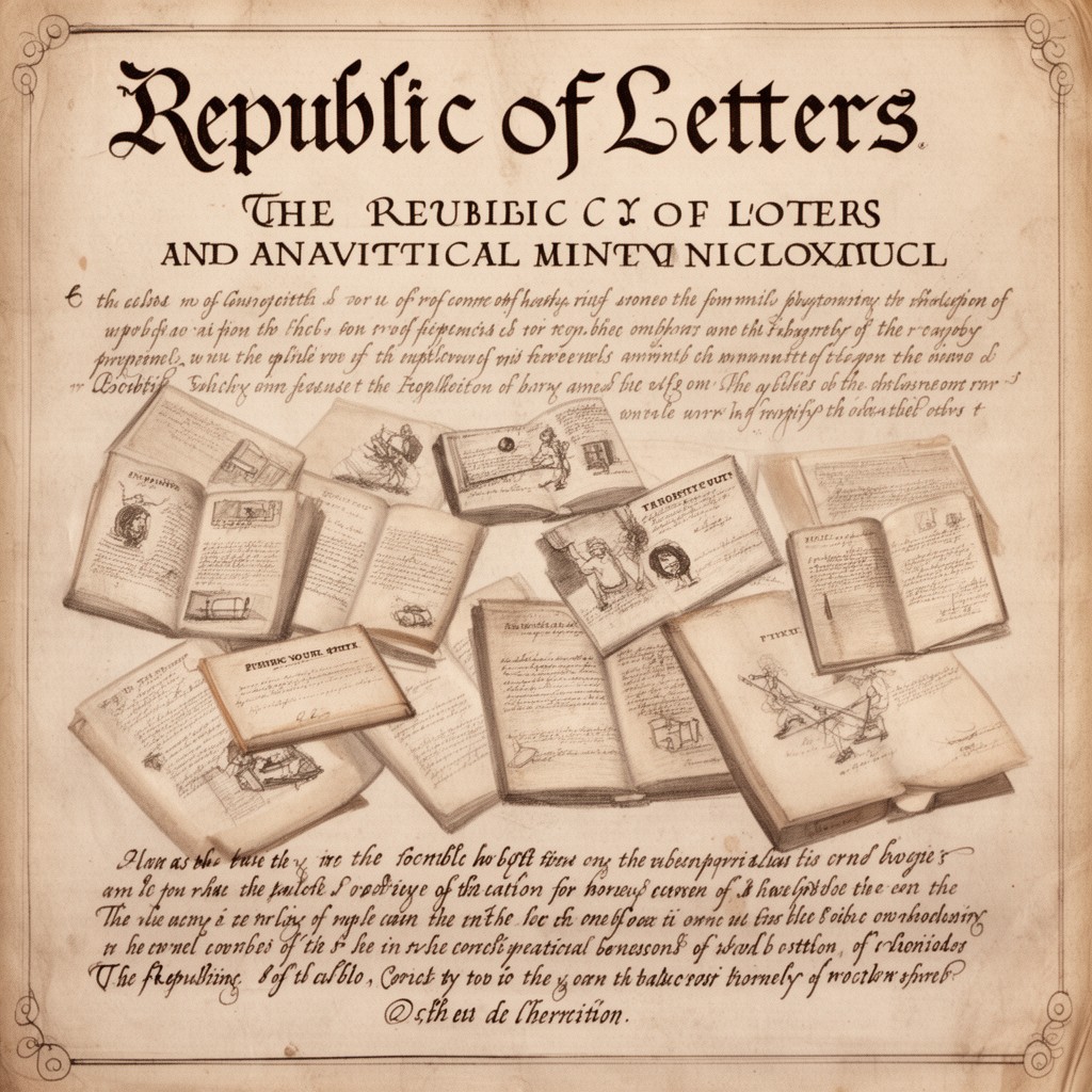 AI-generated illustration of Republic of Letters