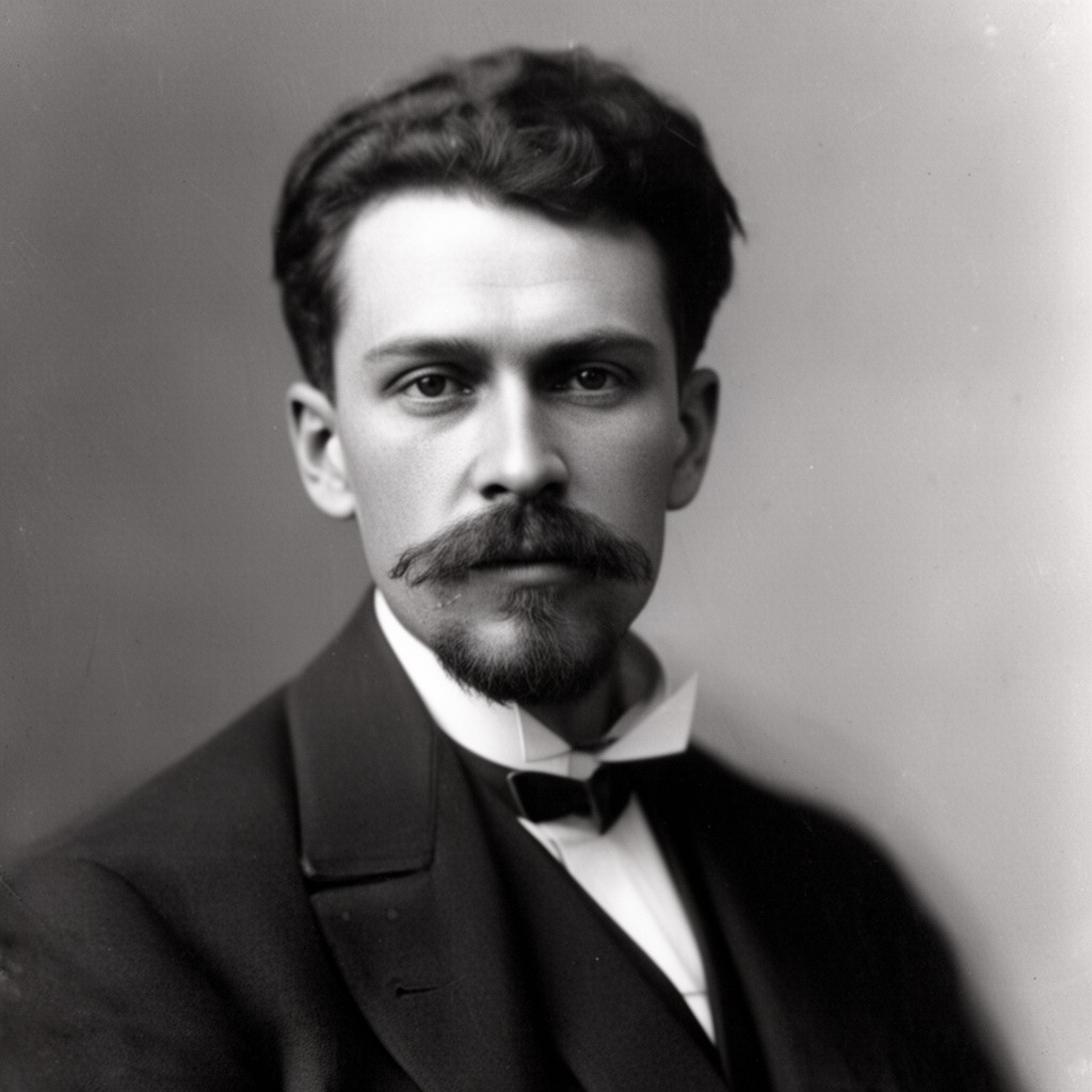 AI-generated illustration of Anton Chekhov