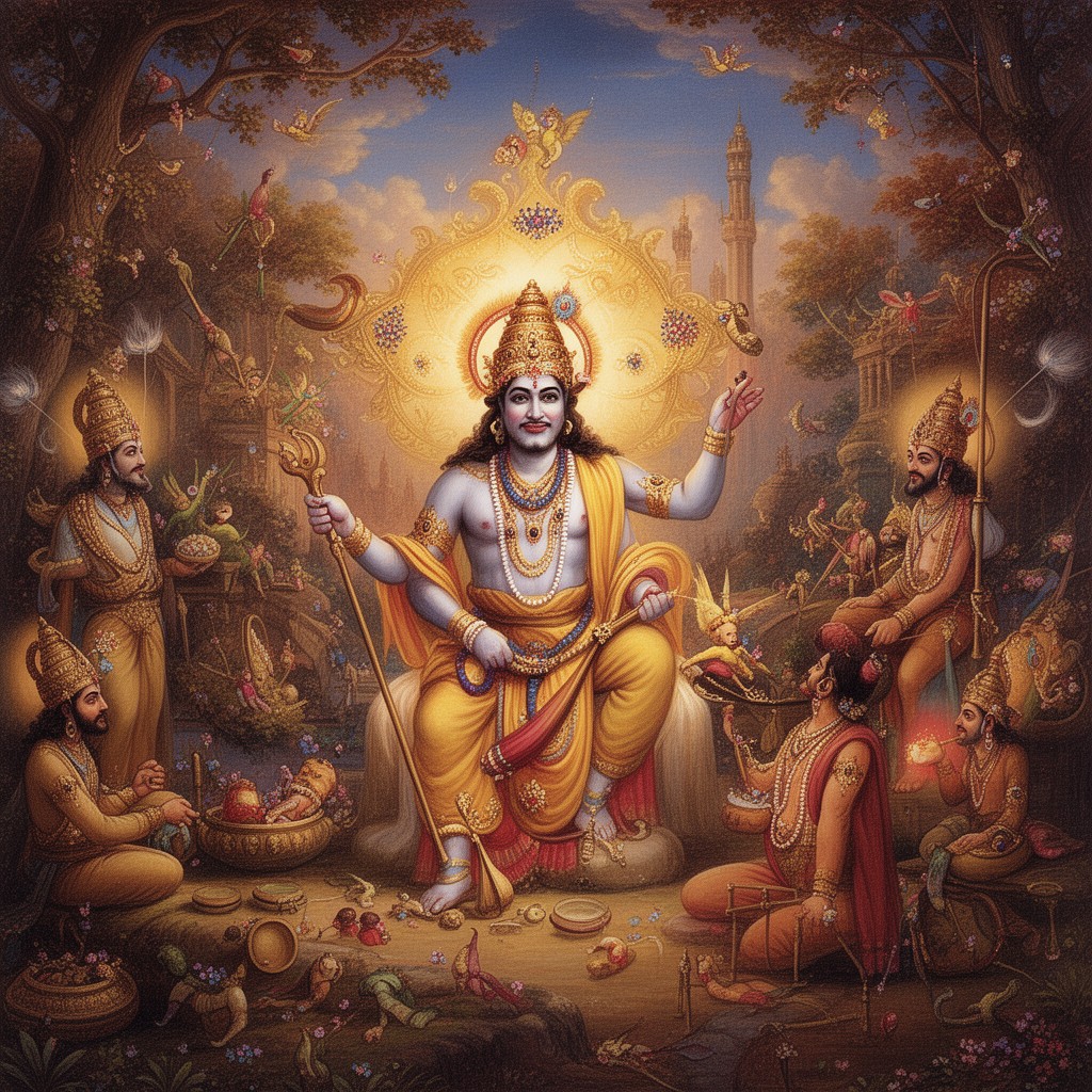 AI-generated illustration of Namdev