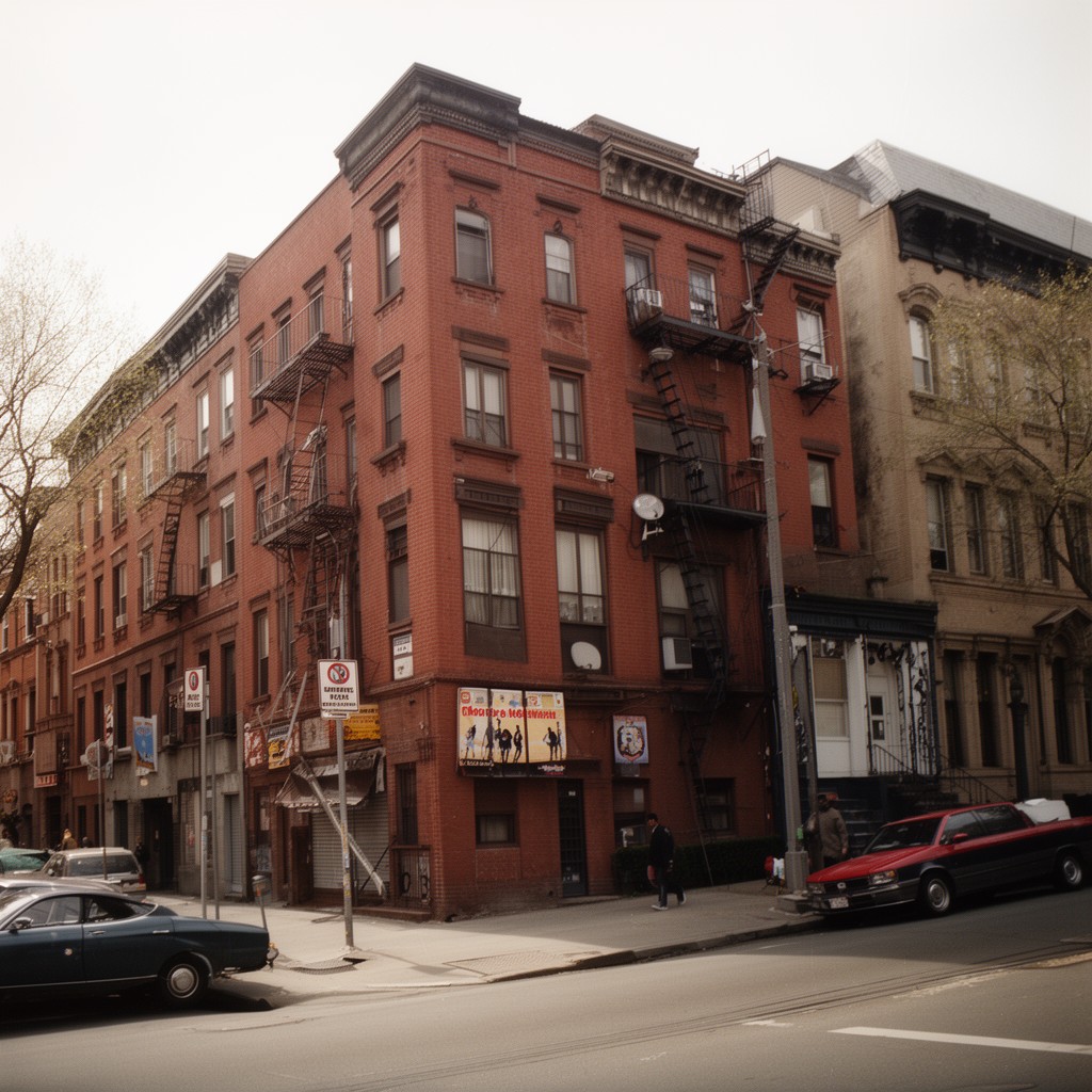 AI-generated illustration of Bedford–Stuyvesant, Brooklyn, New York City, New York, United States