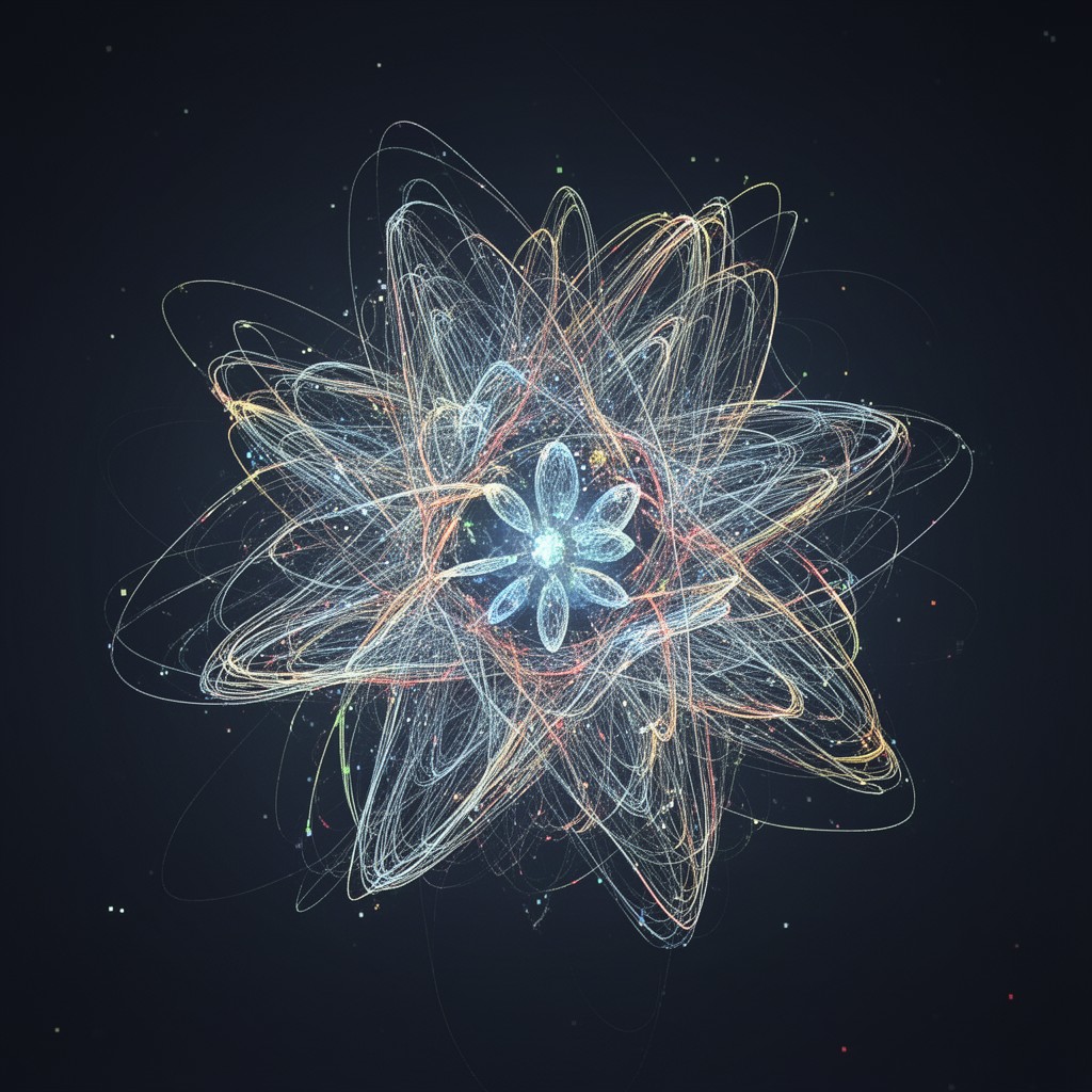 AI-generated illustration of Kähler manifold