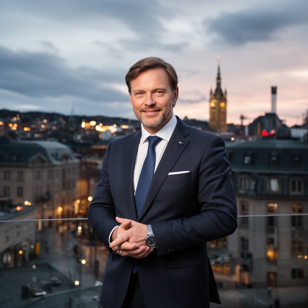 AI-generated illustration of Governing Mayor of Oslo