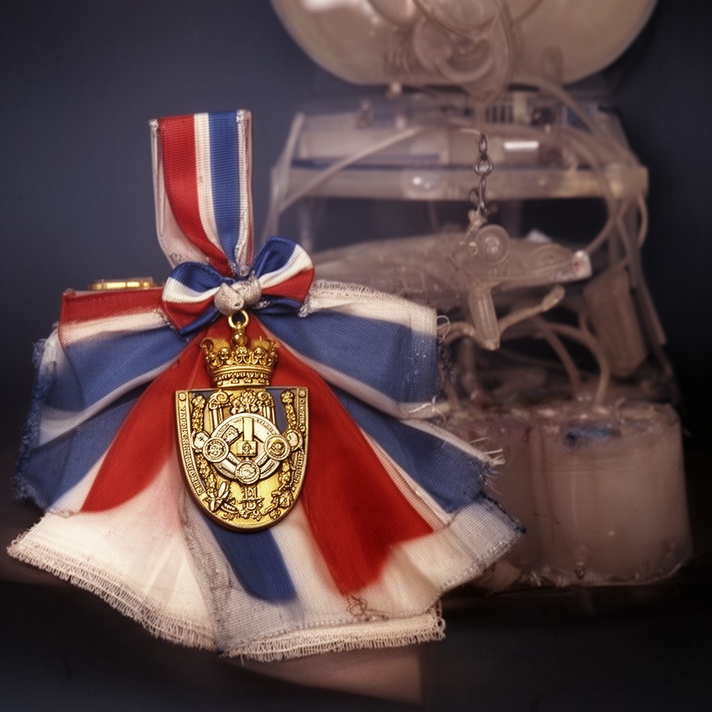AI-generated illustration of Royal Norwegian Order of Merit