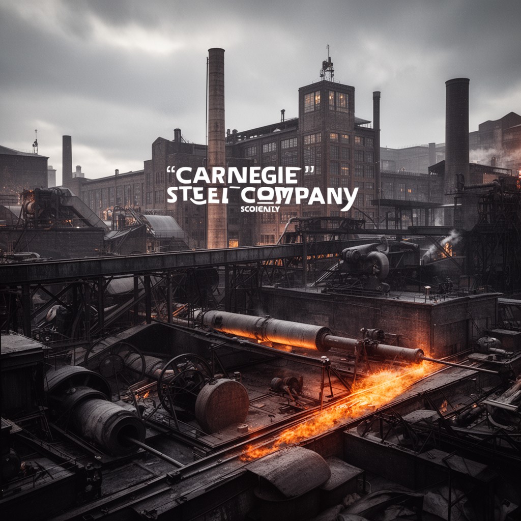 AI-generated illustration of Carnegie Steel Company