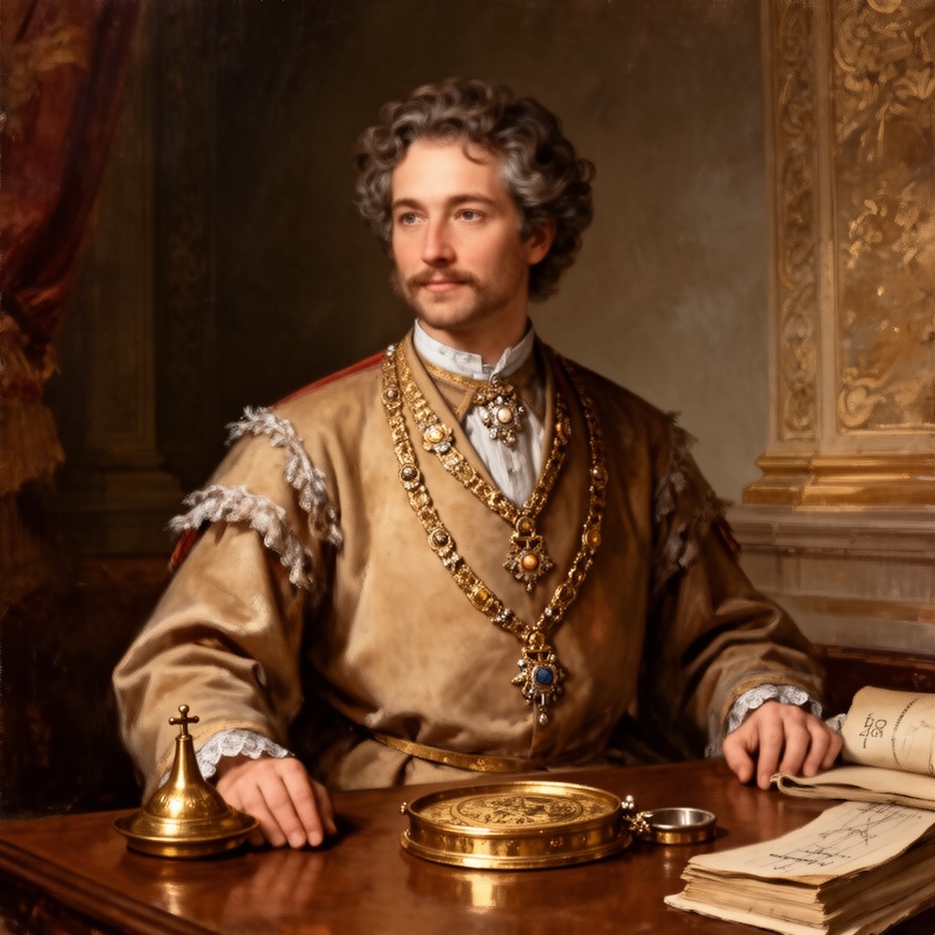AI-generated illustration of Arch-treasurer of the Holy Roman Empire