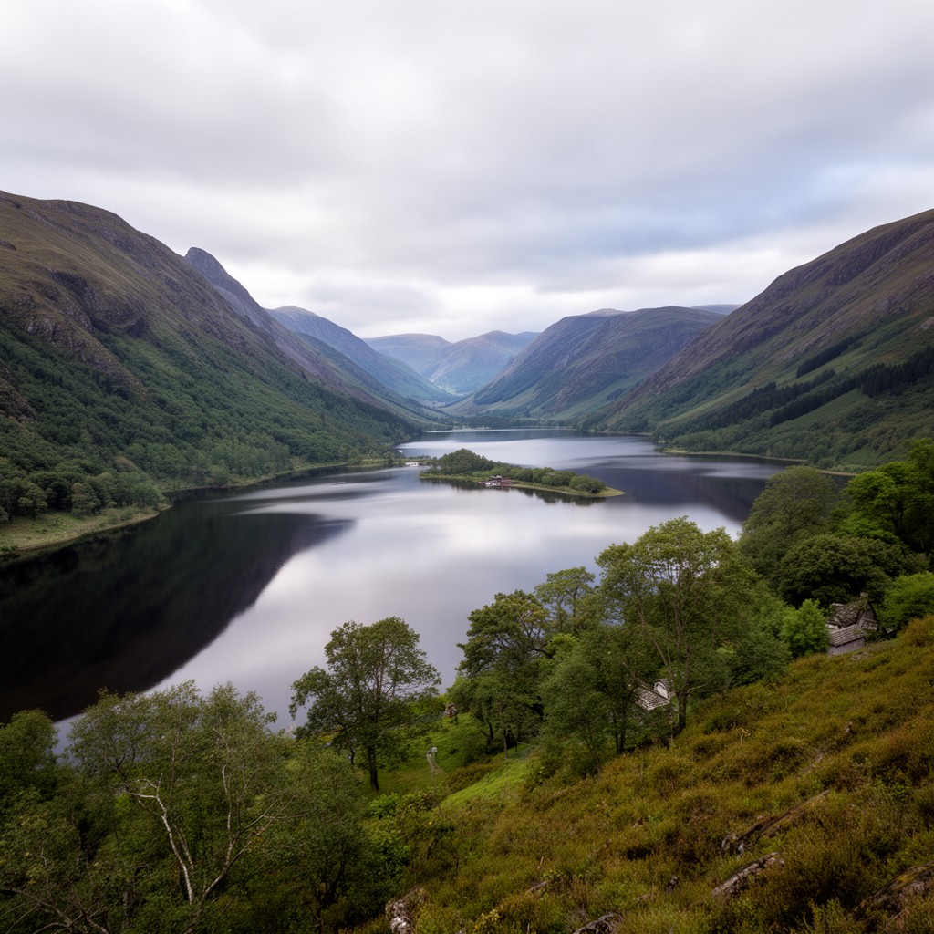 AI-generated illustration of Ullswater