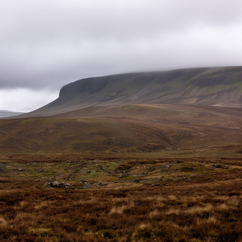 AI-generated illustration of Kinder Scout