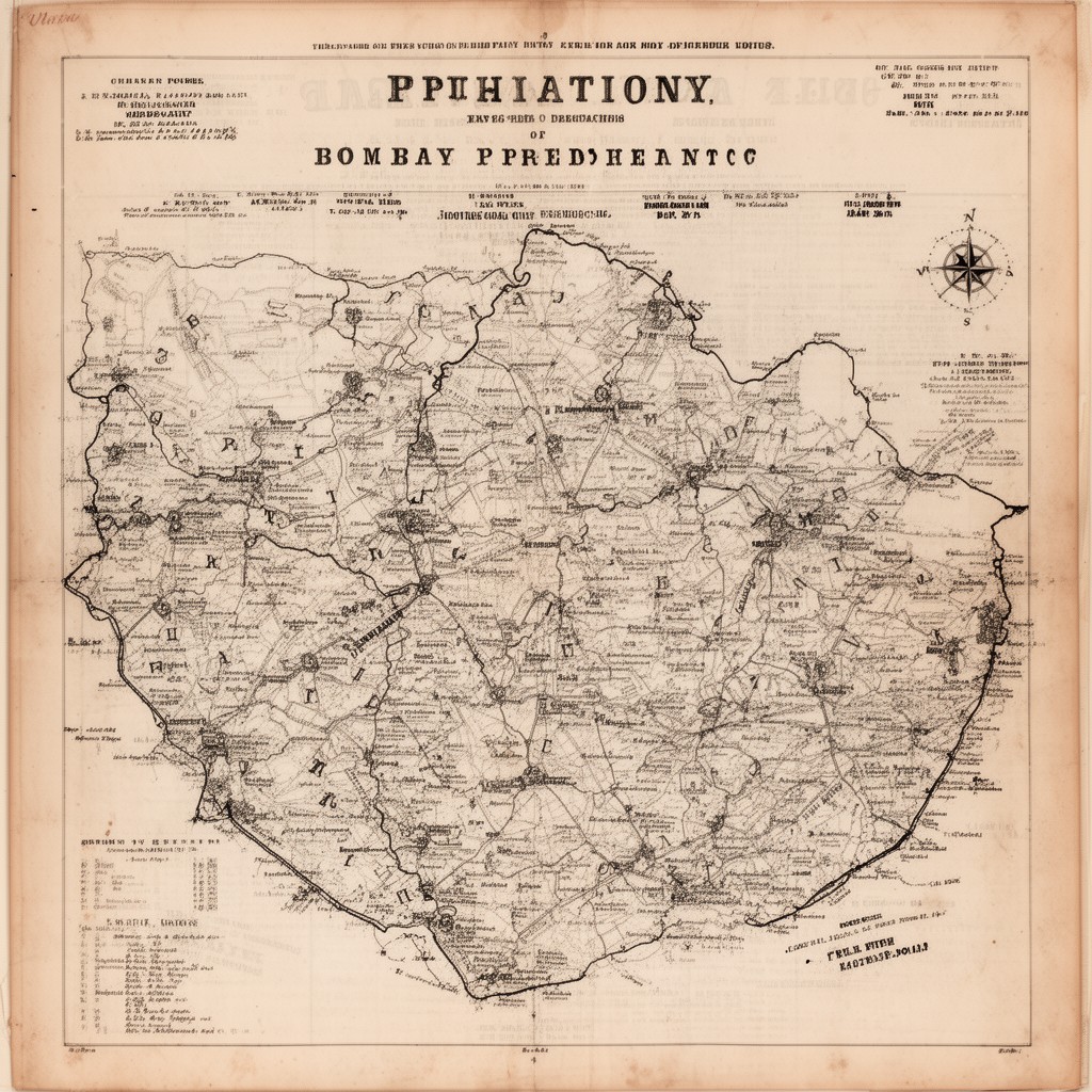 AI-generated illustration of Bombay Presidency