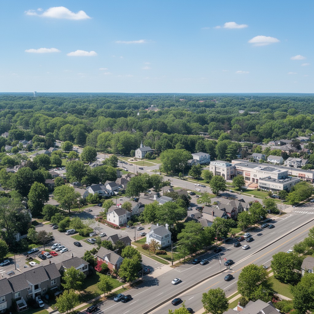AI-generated illustration of Fair Oaks