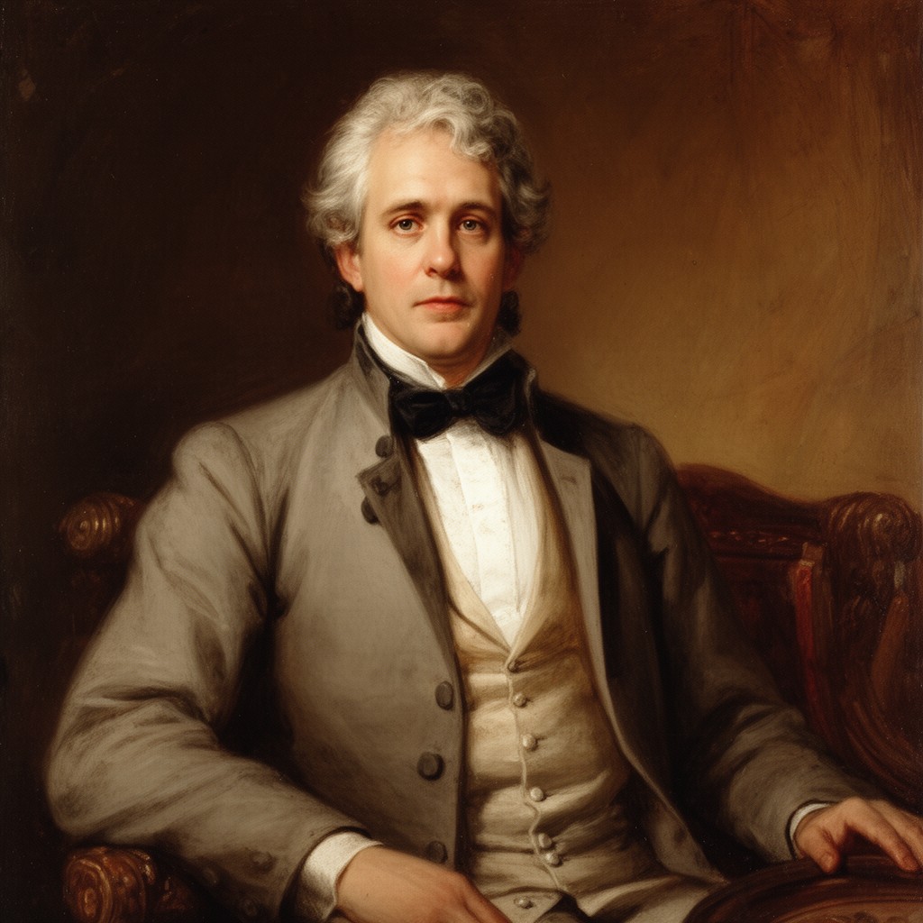 AI-generated illustration of Charles Thomson