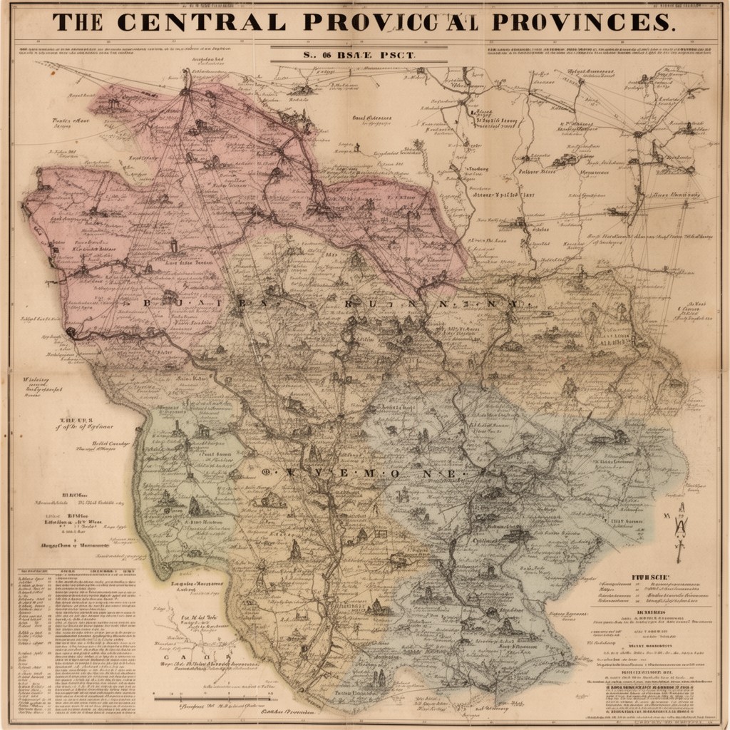 AI-generated illustration of Central Provinces