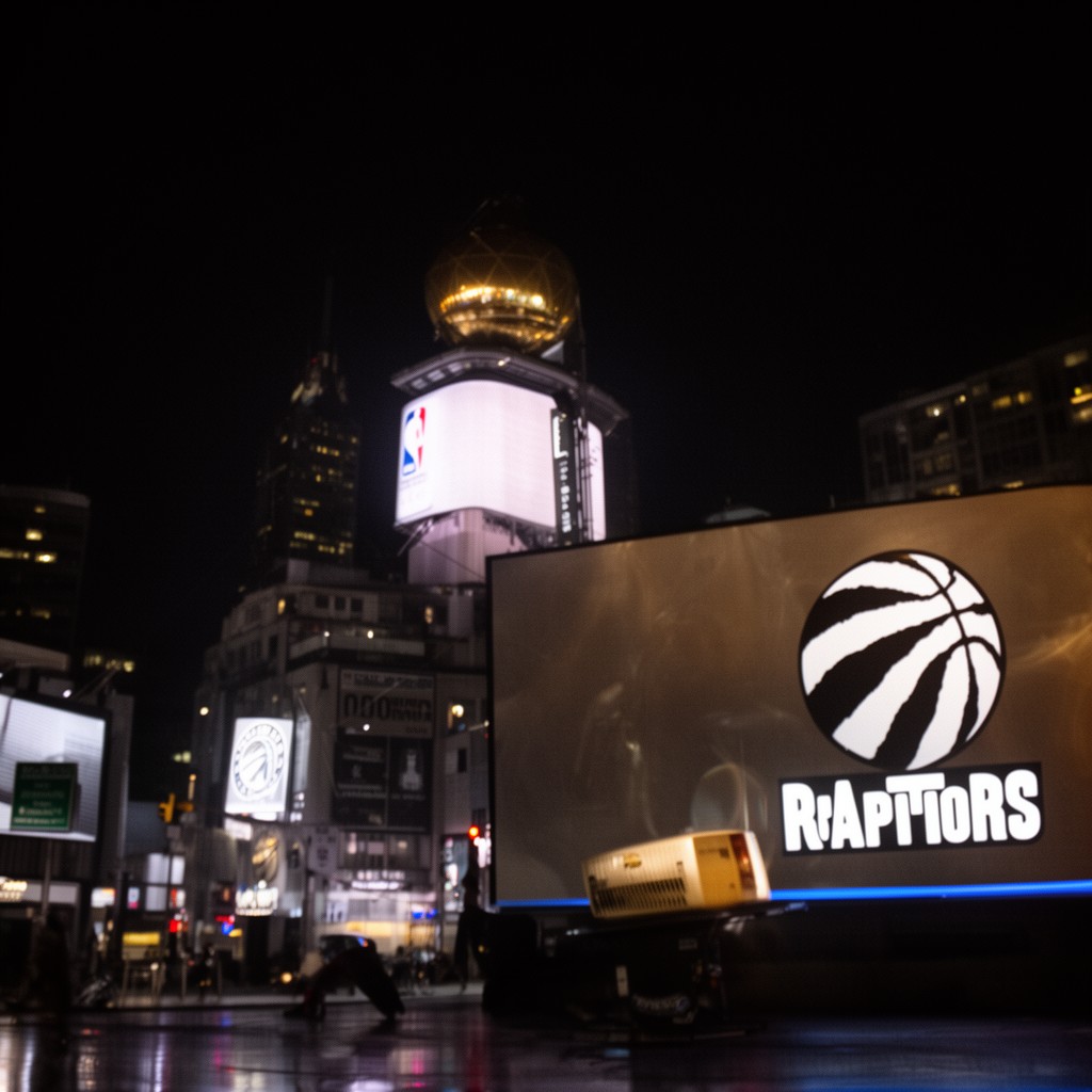 AI-generated illustration of Toronto Raptors