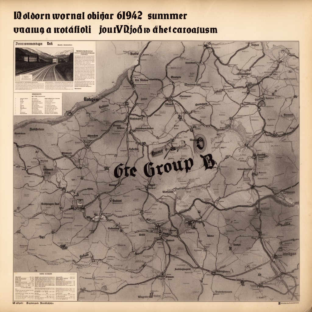 AI-generated illustration of Army Group B
