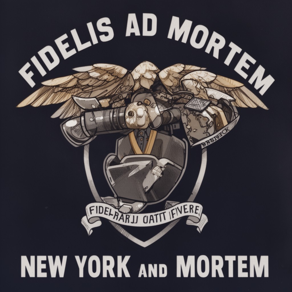 AI-generated illustration of Fidelis ad Mortem