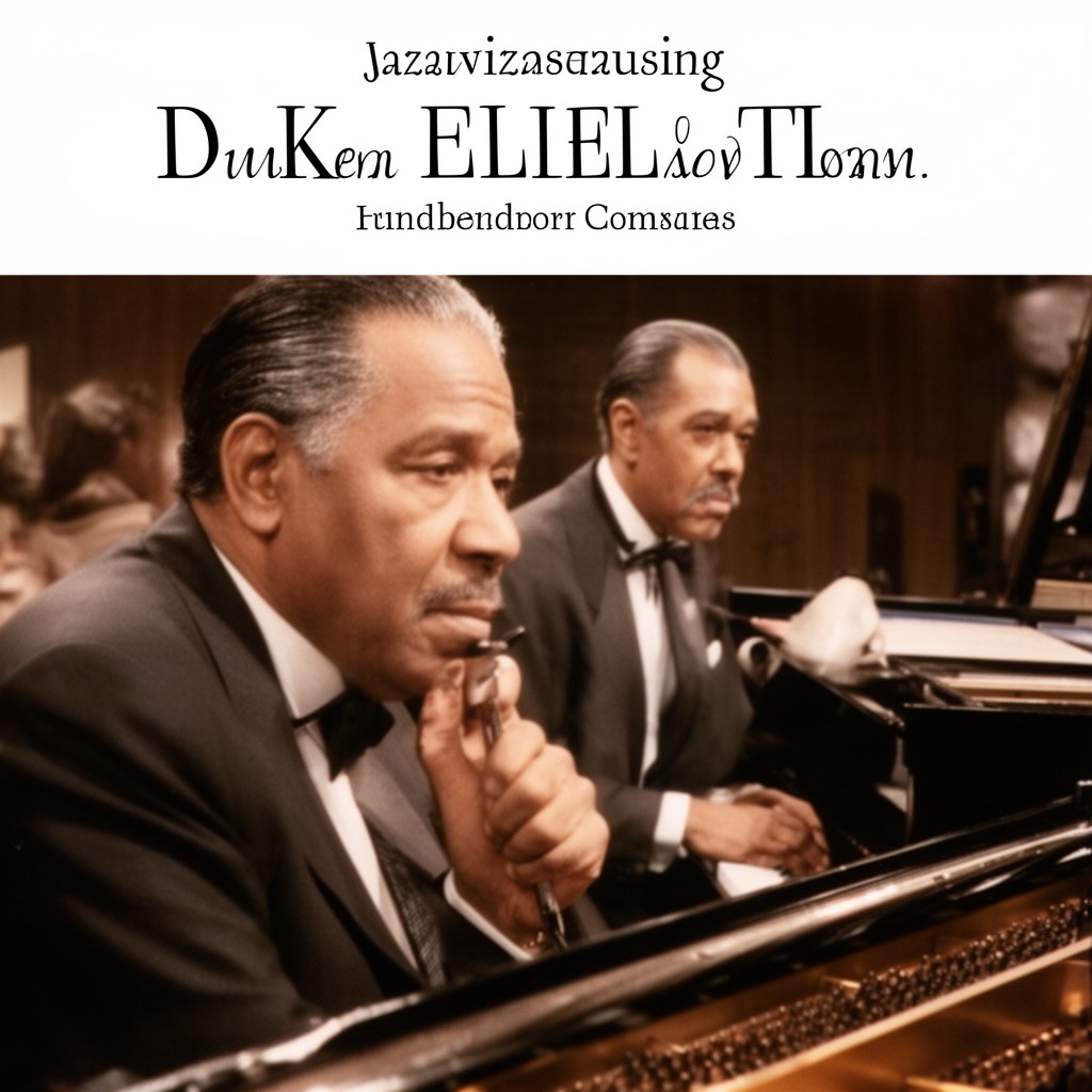 AI-generated illustration of Duke Ellington