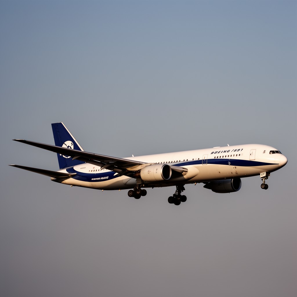 AI-generated illustration of Boeing 767