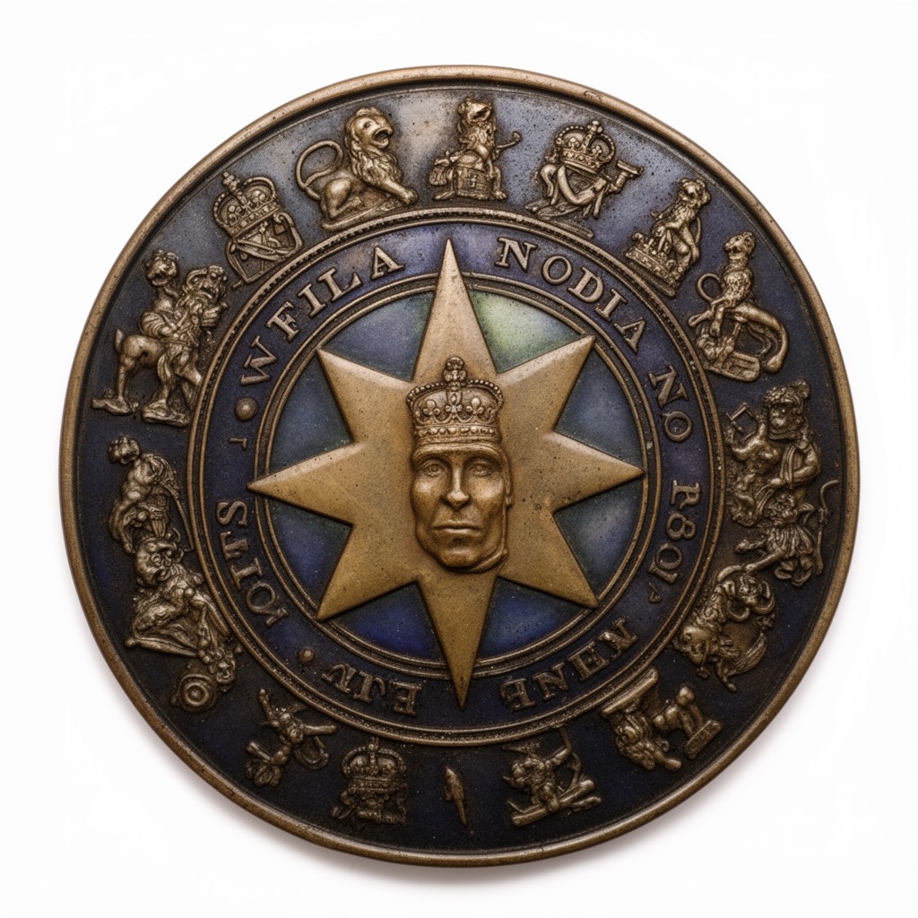 AI-generated illustration of Star of India