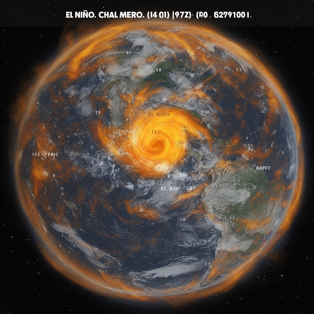 AI-generated illustration of El Niño