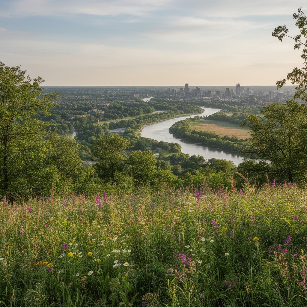 AI-generated illustration of Rouge National Urban Park