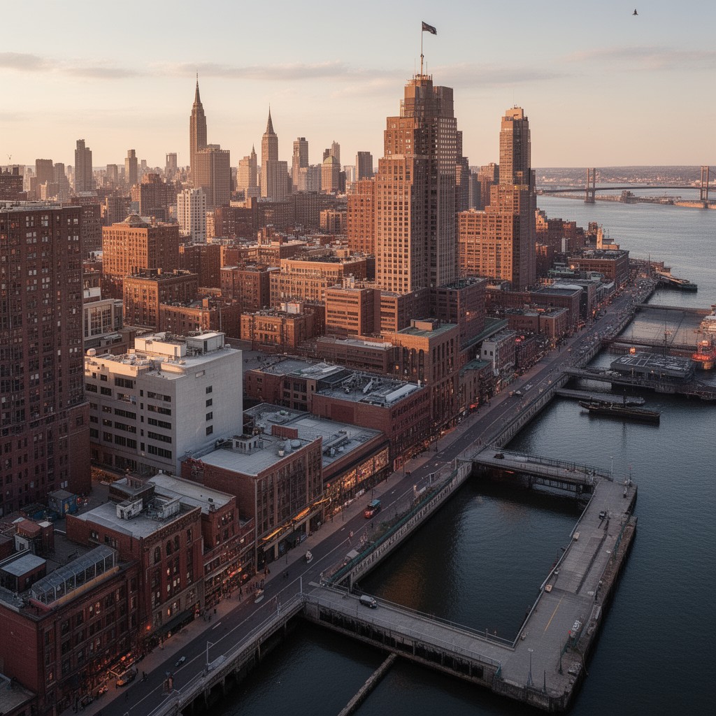 AI-generated illustration of Kips Bay