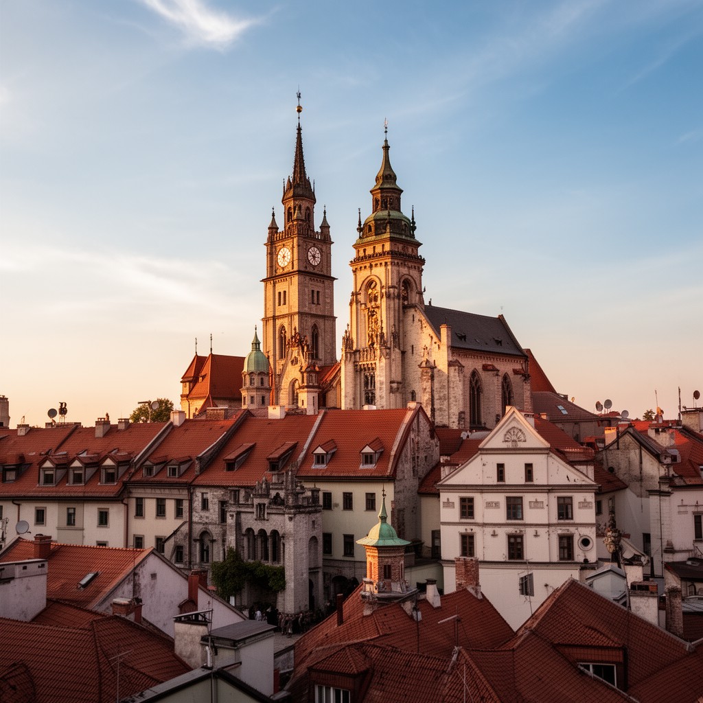 AI-generated illustration of Tarnów