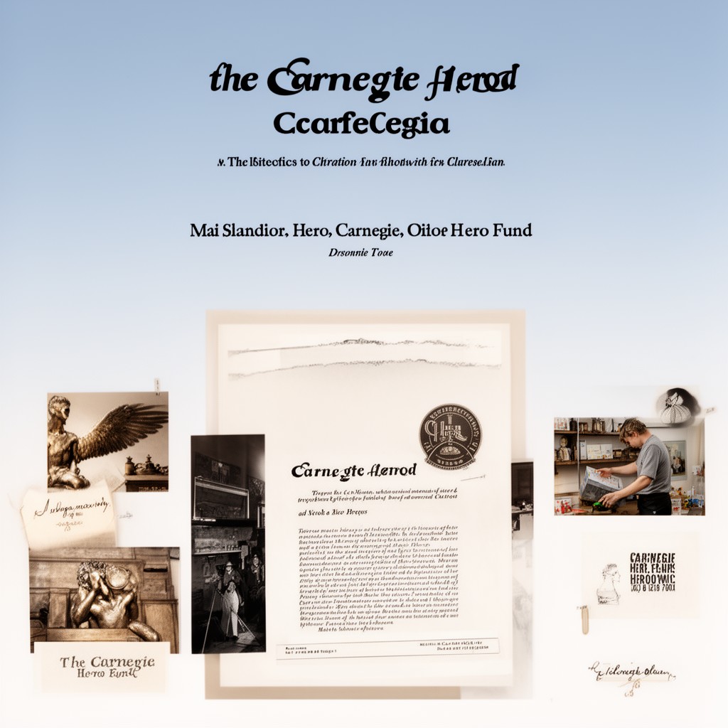AI-generated illustration of Carnegie Hero Fund