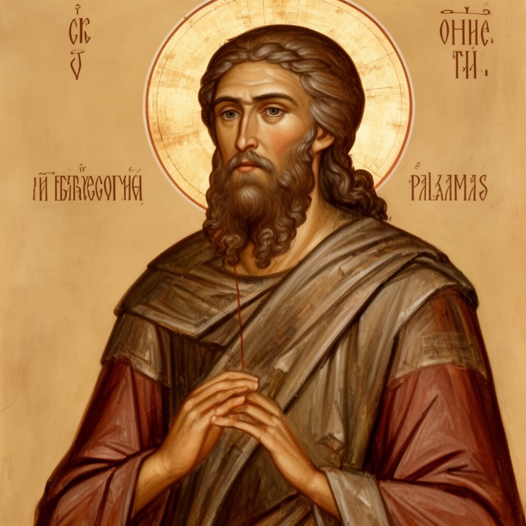 AI-generated illustration of St. Gregory Palamas