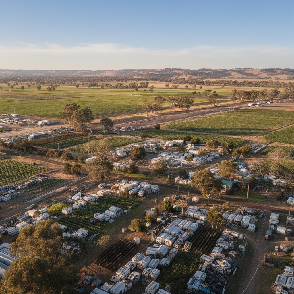 AI-generated illustration of Riverina