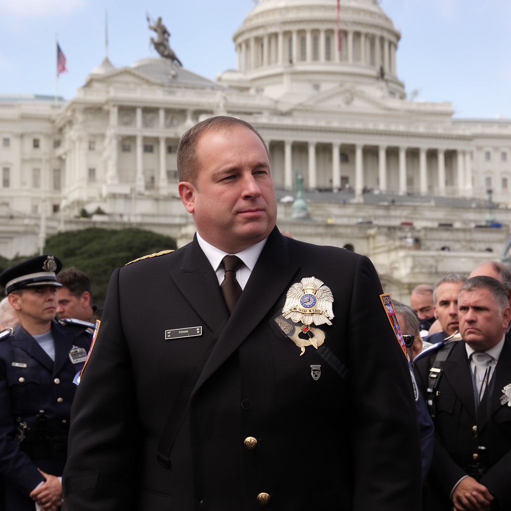 AI-generated illustration of Chief of the United States Capitol Police