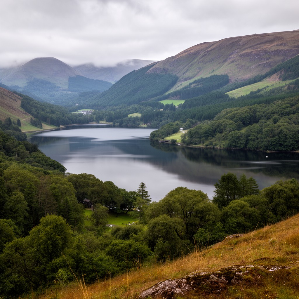 AI-generated illustration of Derwentwater