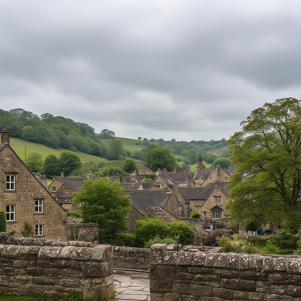 AI-generated illustration of Hathersage