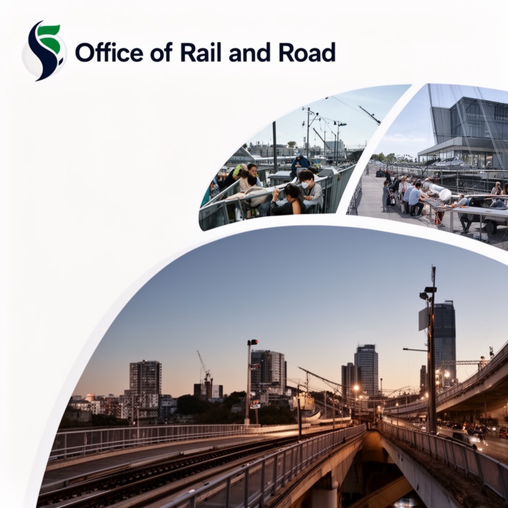 AI-generated illustration of Office of Rail and Road