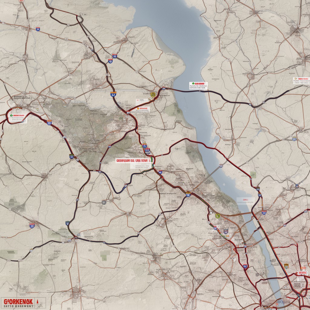 AI-generated illustration of Georgia State Route 3