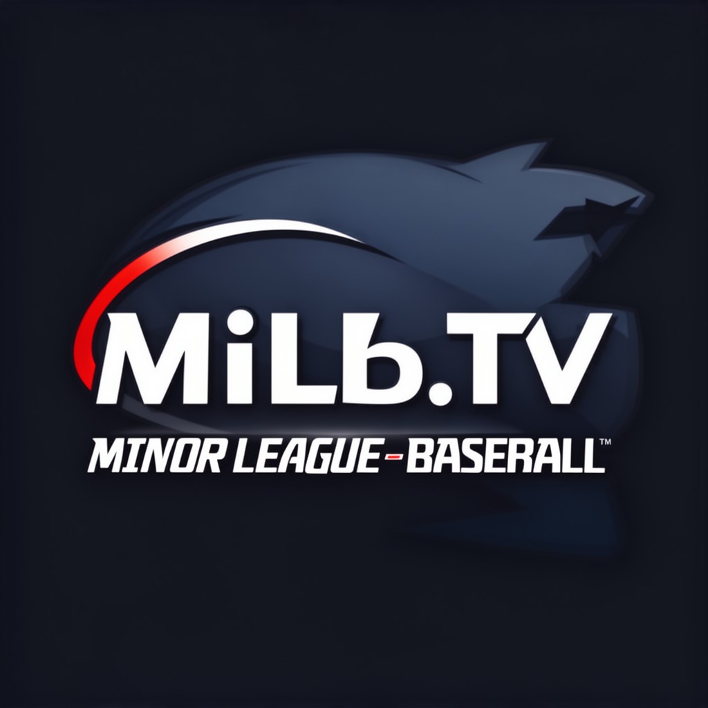 AI-generated illustration of MiLB.TV streaming service