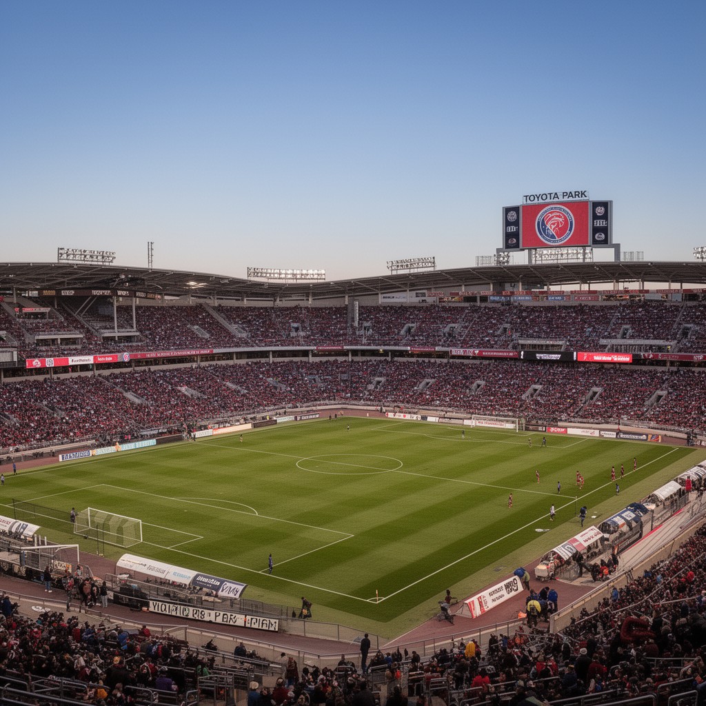 AI-generated illustration of Toyota Park