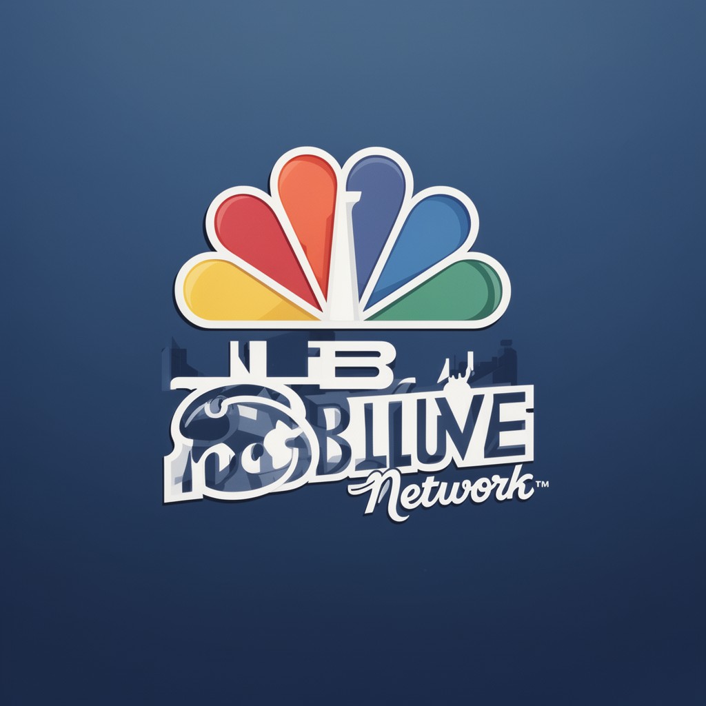 AI-generated illustration of NBC Blue Network