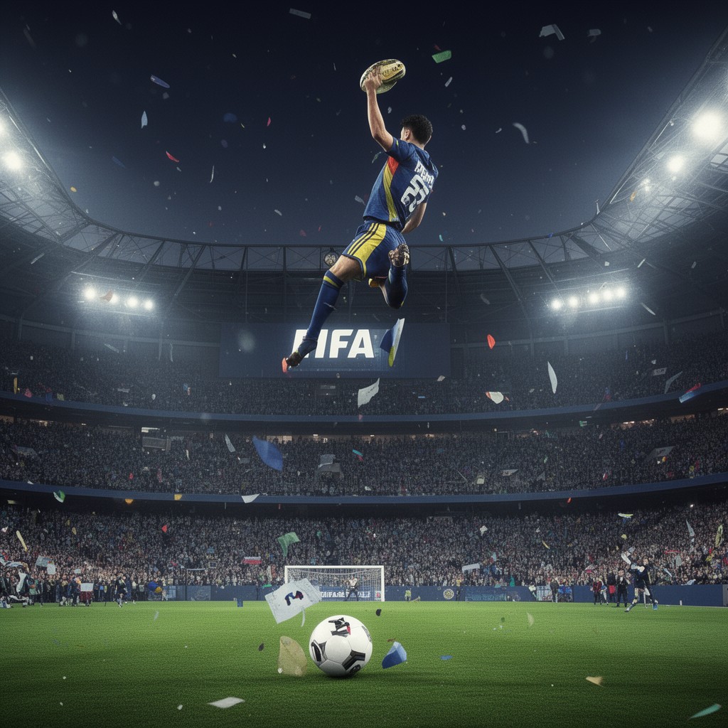 AI-generated illustration of FIFA