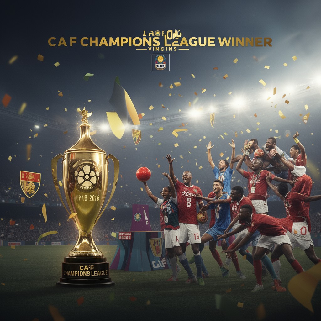 AI-generated illustration of CAF Champions League winner