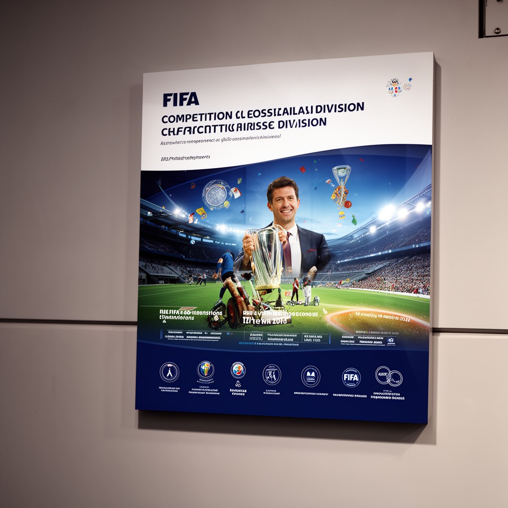 AI-generated illustration of FIFA Competitions Division