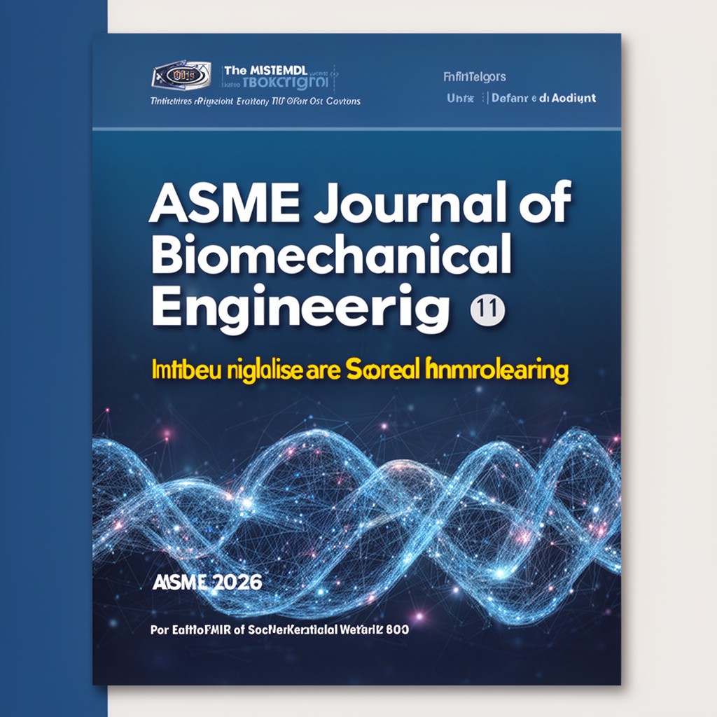 AI-generated illustration of ASME Journal of Biomechanical Engineering