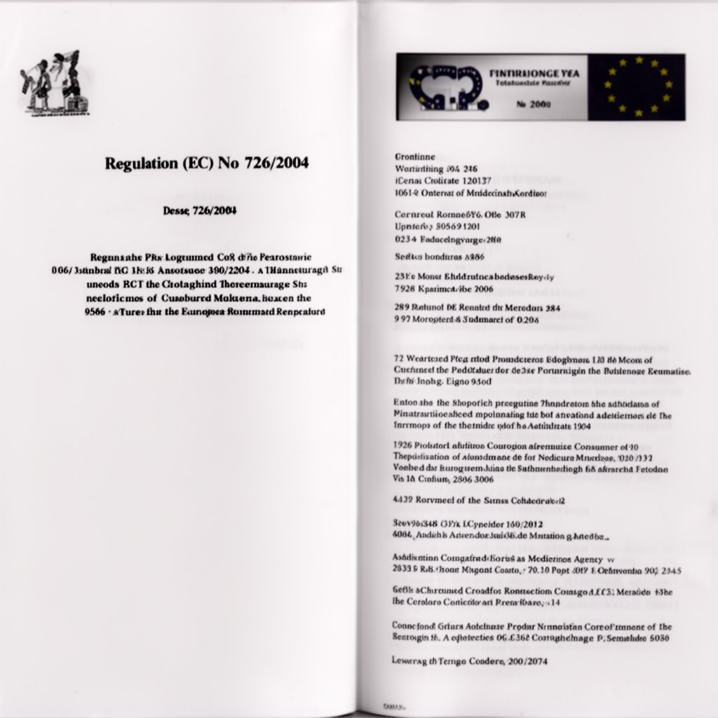 AI-generated illustration of Regulation (EC) No 726/2004