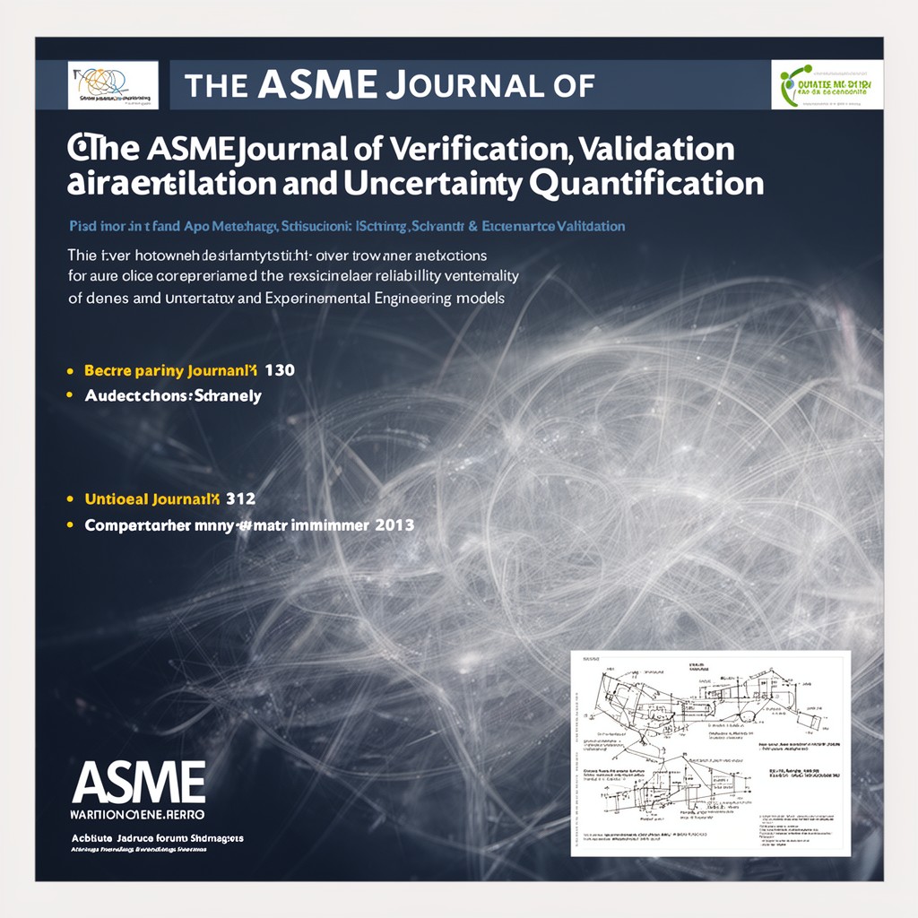 AI-generated illustration of ASME Journal of Verification, Validation and Uncertainty Quantification