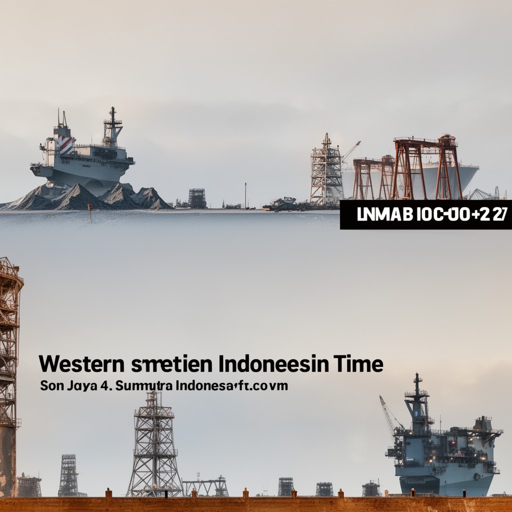 AI-generated illustration of Western Indonesian Time