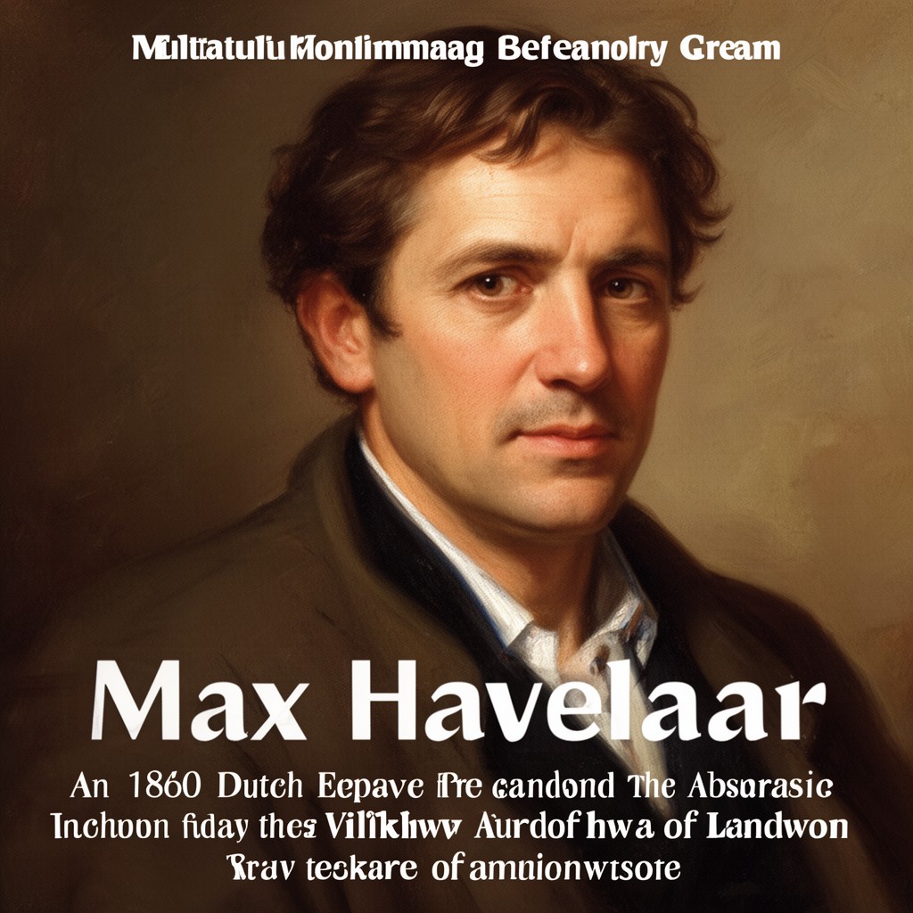 AI-generated illustration of Max Havelaar